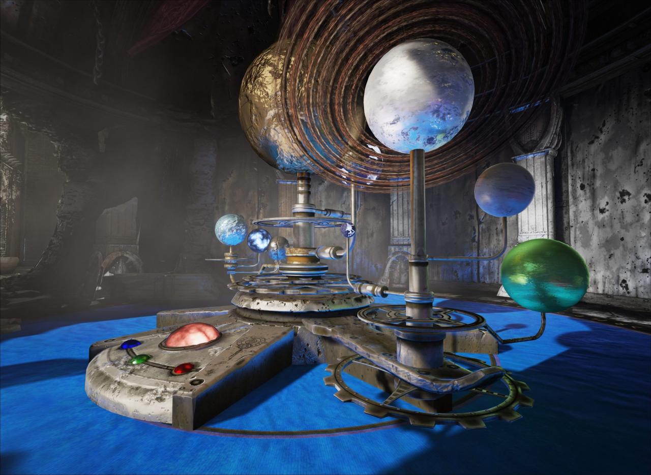 [08/06/2012] Unreal Engine 4 Elemental-Demo: Orrery blue