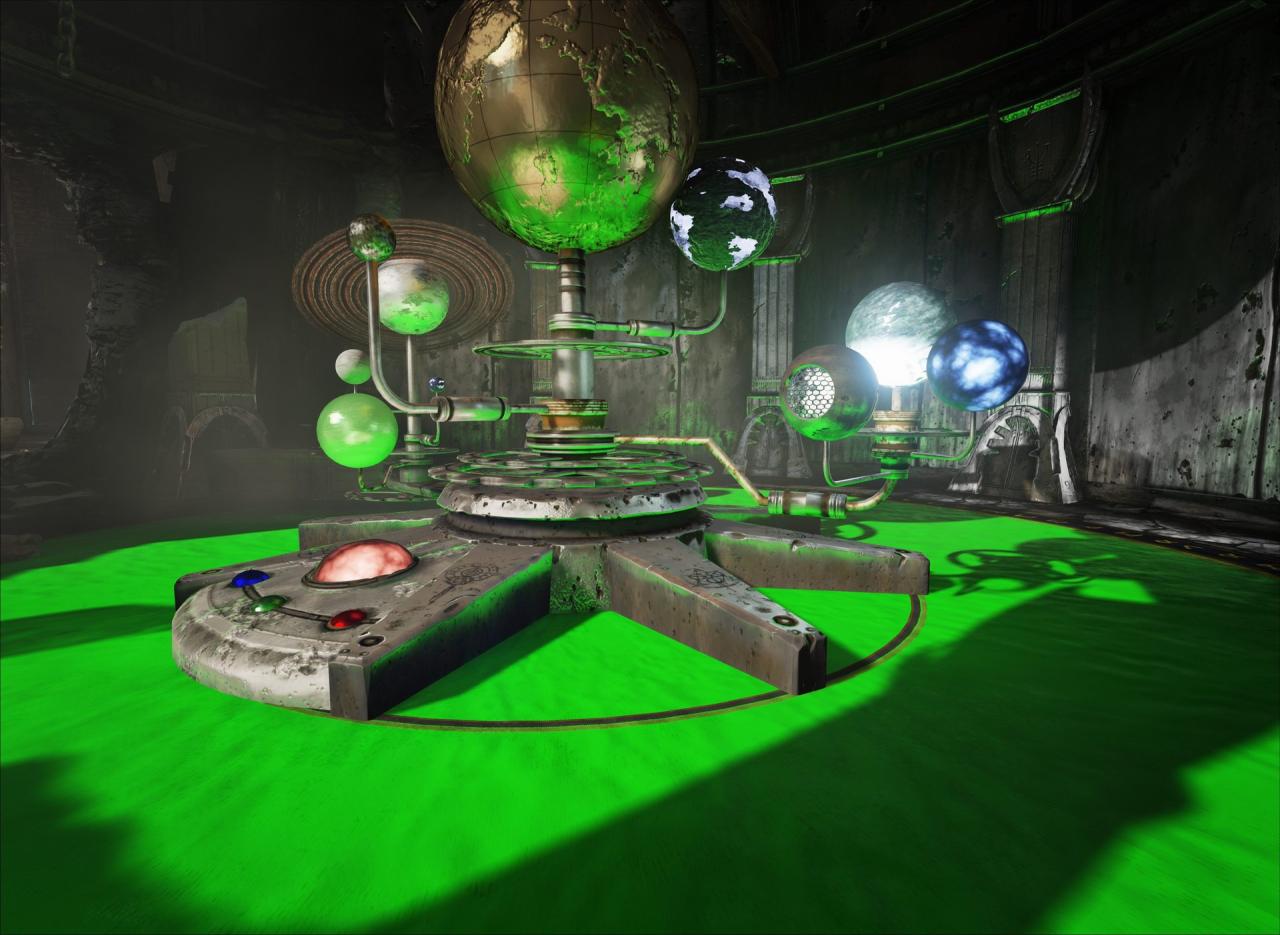 [08/06/2012] Unreal Engine 4 Elemental-Demo: Orrery green
