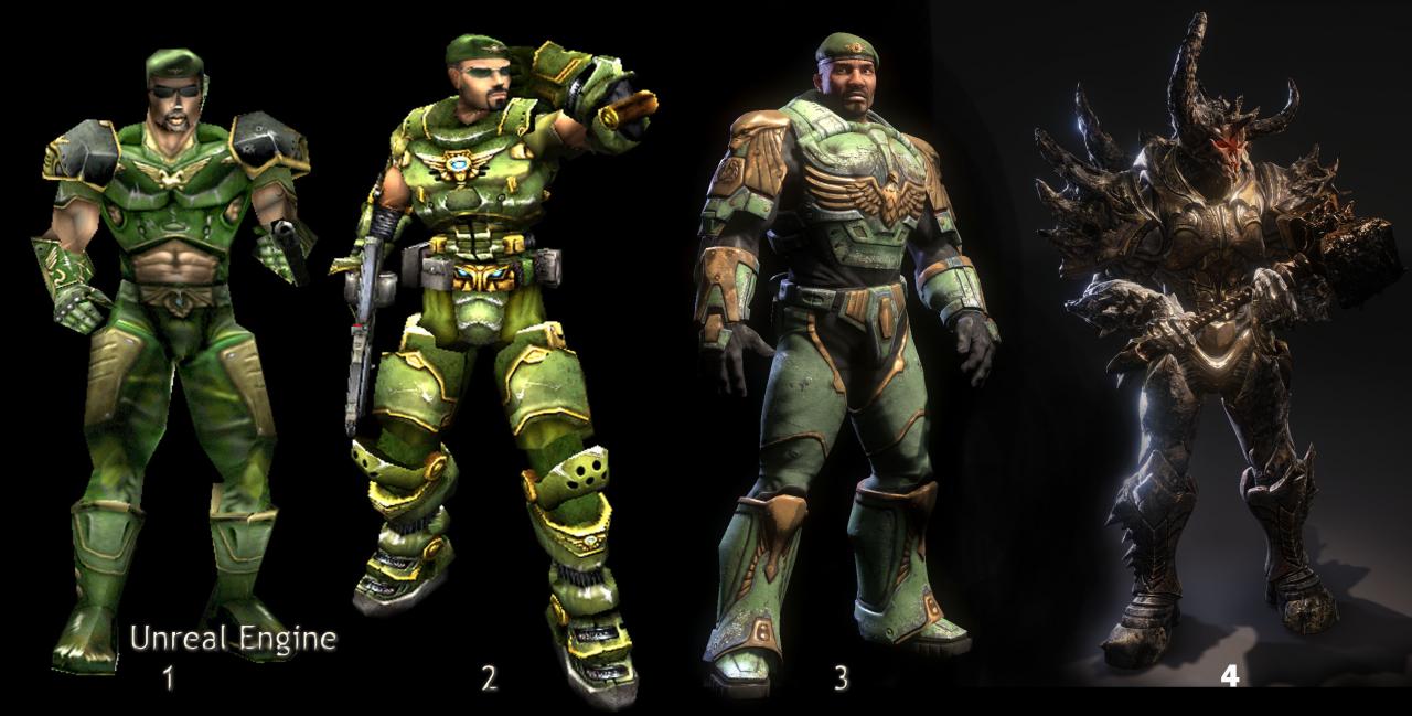 [08/06/2012] Unreal Engine 1 bis 4