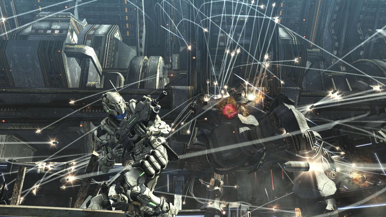 [25/06/2012] Vanquish (2010): Die Hauptcharaktere im Action-Blockbuster Vanquish sind natürlich überzeichnete Pathos-Superhelden. Warum sich die deutsche Synchro aber dazu entschieden hat, den Darstellern auch noch emotionslose und viel zu harte Stimmen zu geben, bleibt wohl ihr Geheimnis.
