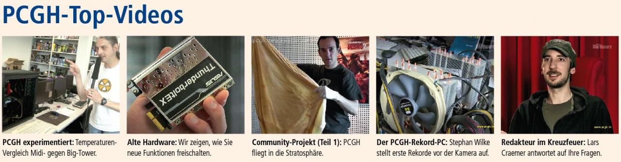 [27/06/2012] PCGH 08/2012: Videos