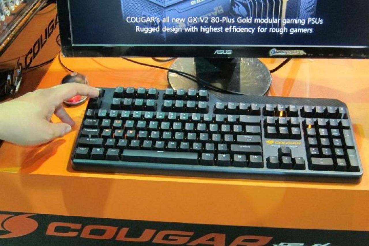 [18/06/2012] Neu im Peripherie-Markt: Mechanische Gaming-Tastatur Cougar Attack vorgestellt (3)