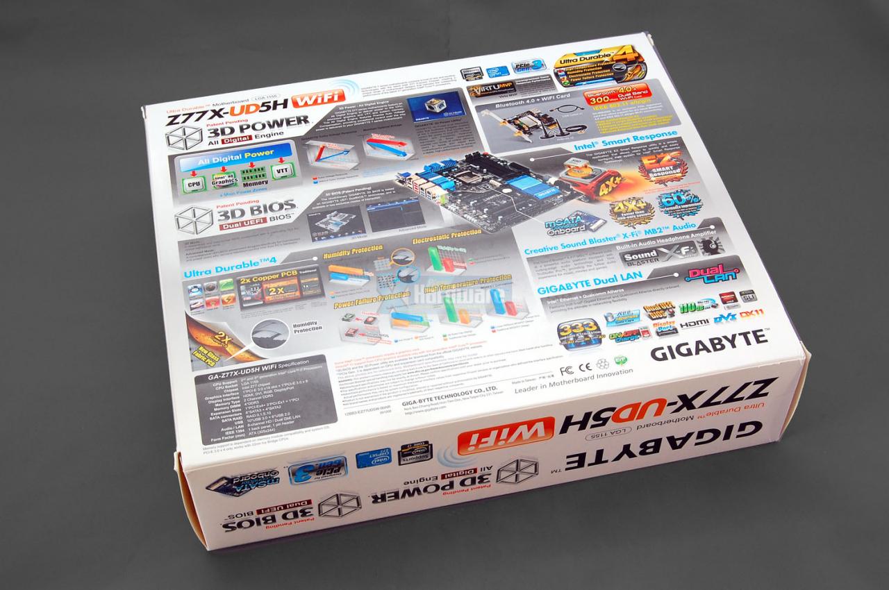 [25/06/2012] PCGHX-Review: Was leistet das Oberklasse-Mainboard Gigabyte Z77X-UD5H WiFi? (2)