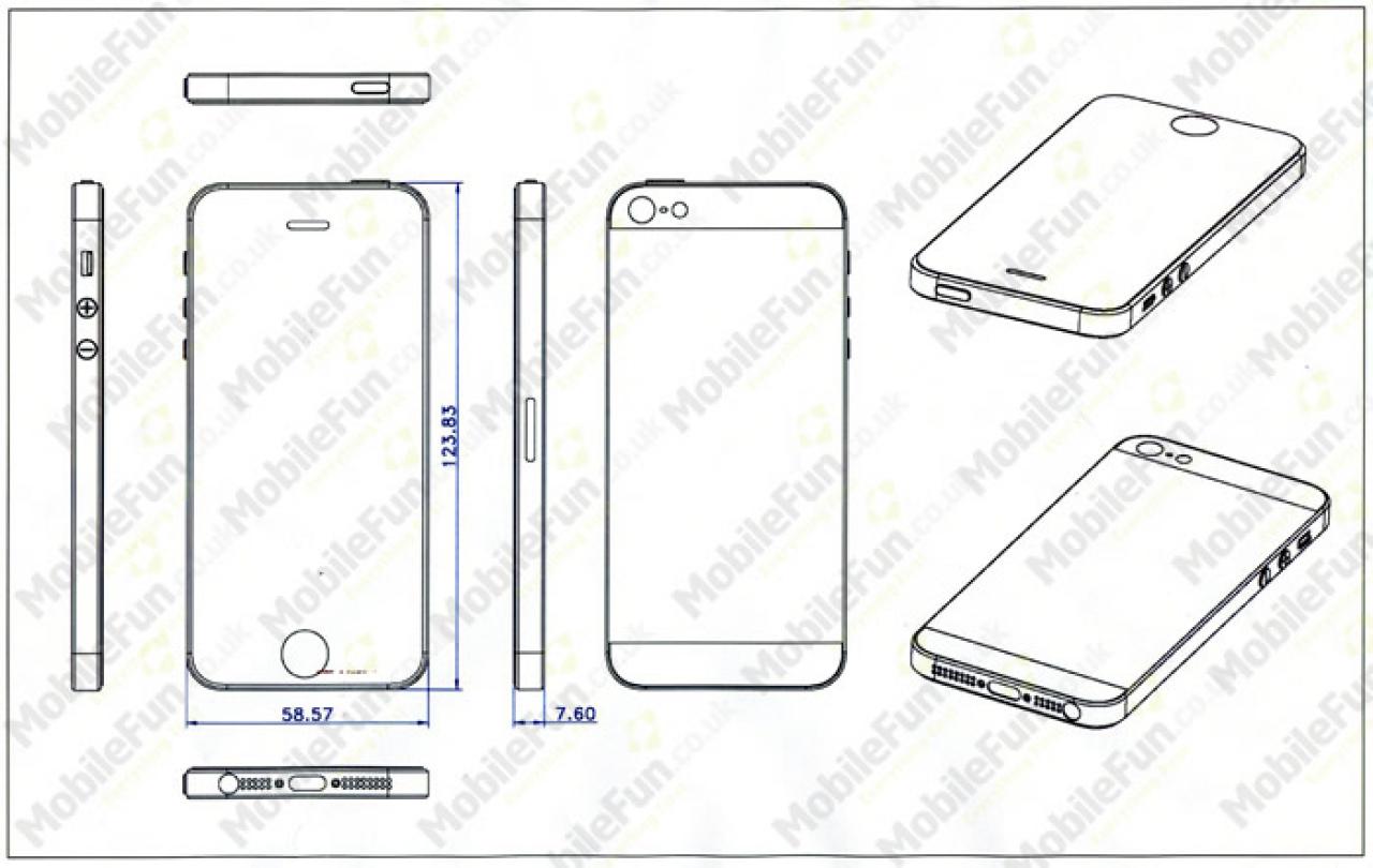 [22/06/2012] iPhone 5: Neue Konzept-Zeichnung belegt angeblich 4-Zoll-Display im 16:9-Format