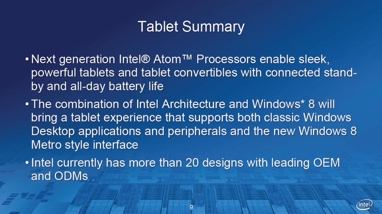 [27/06/2012] Clover Trail: Atom Z2760 für Windows-8-Tablets plus Roadmap weiterer Tablet-SoCs (9)