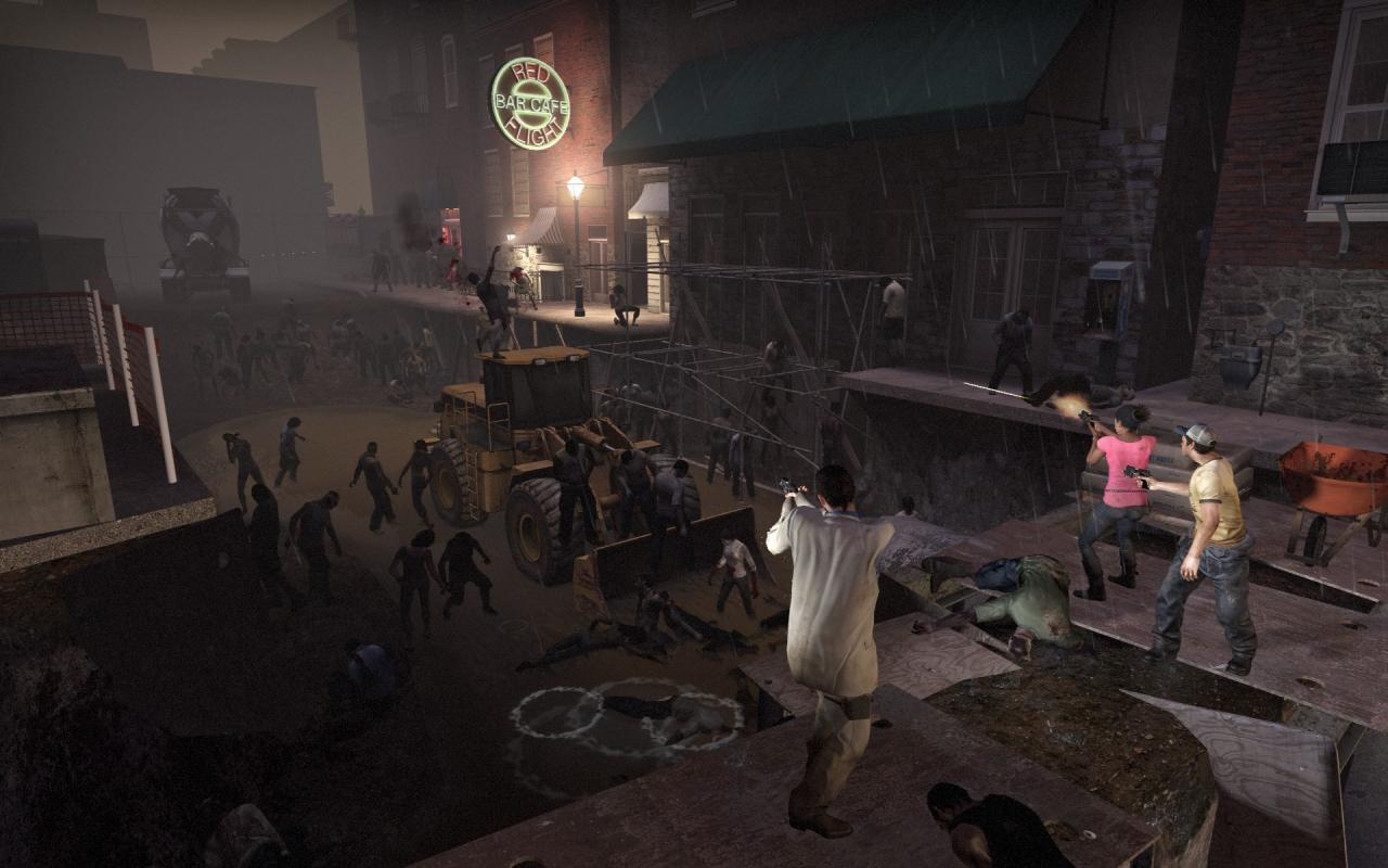 [19/06/2012] Left 4 Dead-Serie: Kaum ein Titel in der Computerspielgeschichte setzte so vehement auf den Koop-Modus wie Left 4 Dead. Auch im zweiten Teil mussten sich vier Überlebene gegen eine ganze Armee von Untoten behaupten. Spätestens auf den höheren Schwierigkeitsgraden ohne gute Mitspieler undenkbar. (lokal: 2; online: 4)
