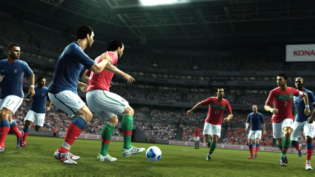 [19/06/2012] PES-Serie: Der Fußball-Klassiker PES bietet massig Platz für Koop-Matches gegen den PC oder andere Spieler. Allerdings ist eine gute Absprache mit dem Kollegen Pflicht um die Fußball-Krone für sich zu beanspruchen. (lokal: 2)