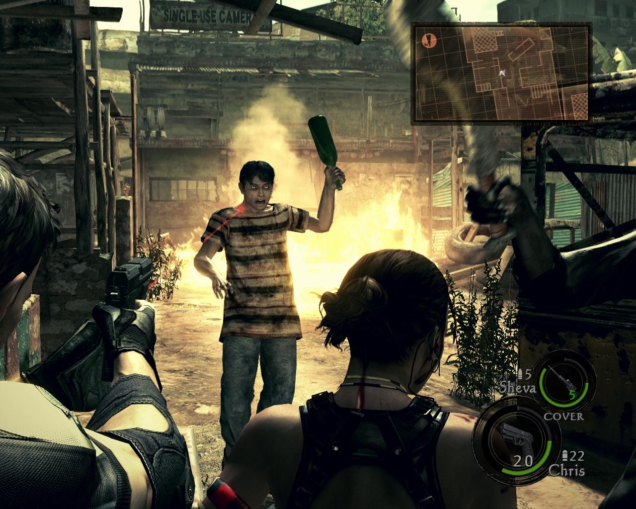 [19/06/2012] Resident Evil 5: Der Horror-Shooter konnte vor allem mit dem ausgefeilten Koop-Modus überzeugen. Immerhin zogen die Spieler hier mit unterschiedlichen Charakteren und verschiedenen Storys durch die untote Welt. (online: 2)