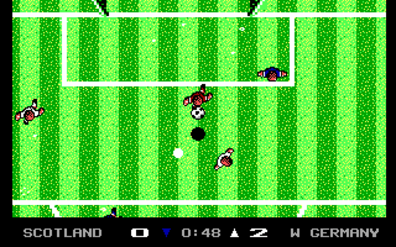 [19/07/2012] Fußball: Mit Microprose Pro Soccer setzte Entwickler Microprose im Jahr 1988 neue Maßstäbe. Erstmals konnten die Fans mit 11 Spielern gegeneinander antreten, dazu gab es mehr Platz auf dem Spielfeld für die Passkombinationen.