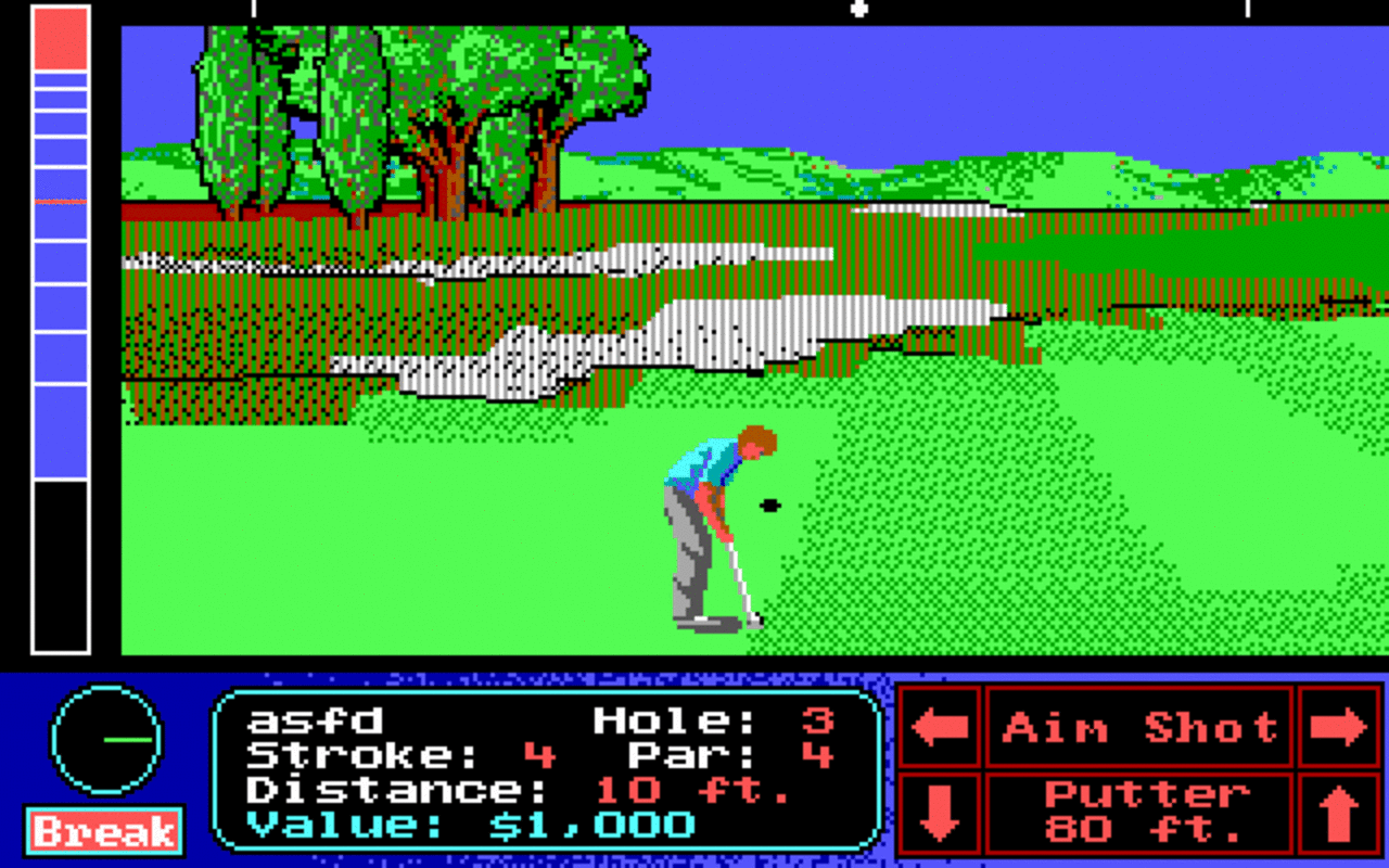 [20/07/2012] Golf: Berühmte Namen müssen übrigens im Golf schon immer herhalten: Jack Nicklaus' Greatest 18 Holes of Major Championship Golf zum Beispiel. Golf-Spiele waren übrigens mit die ersten Titel samt einer Art DLC, denn es gab Kurse nachzukaufen.