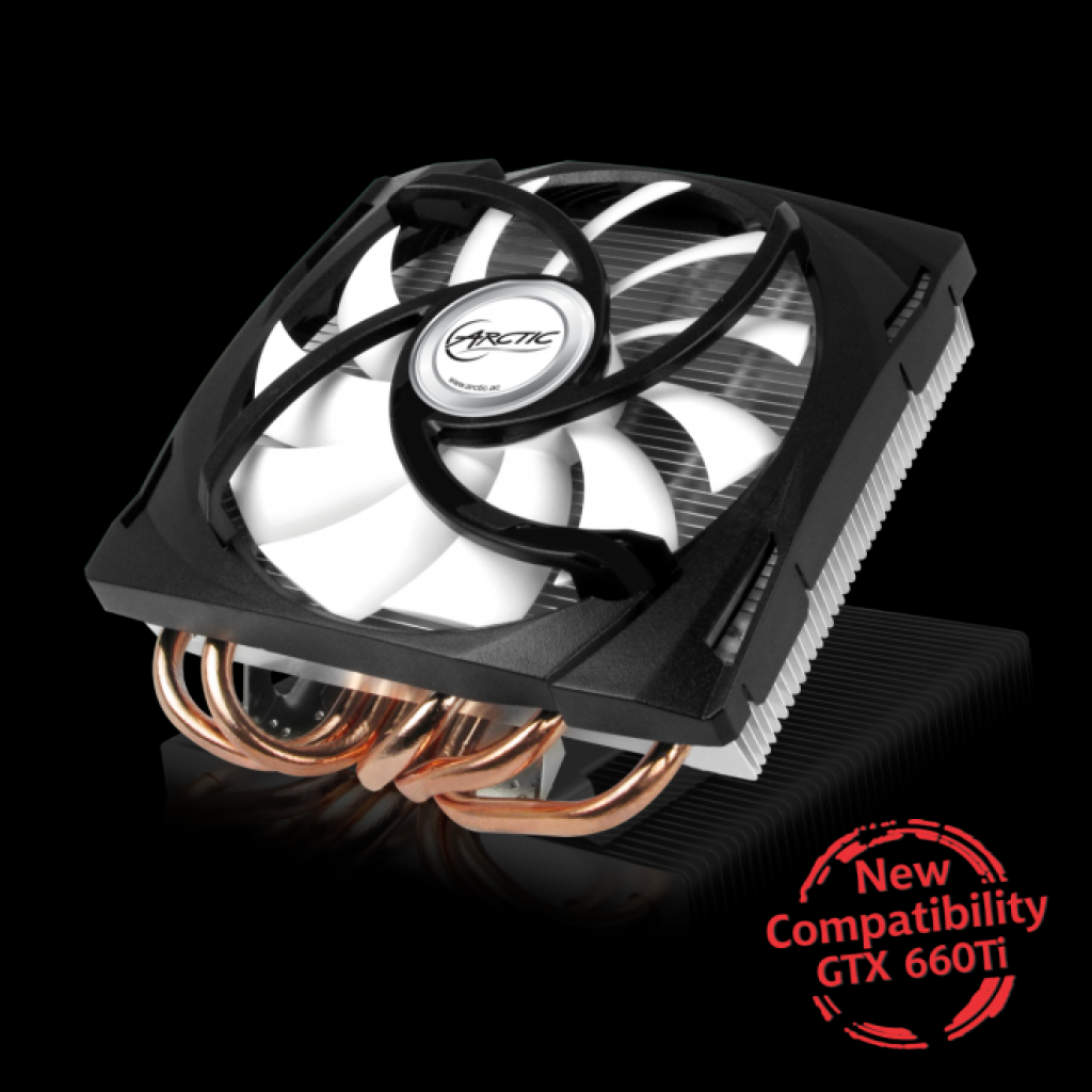 [31/07/2012] Arctic Cooling: Grafikkarten-Kühler unterstützen nun auch Geforce GTX 660 Ti - Accelero Mono Plus