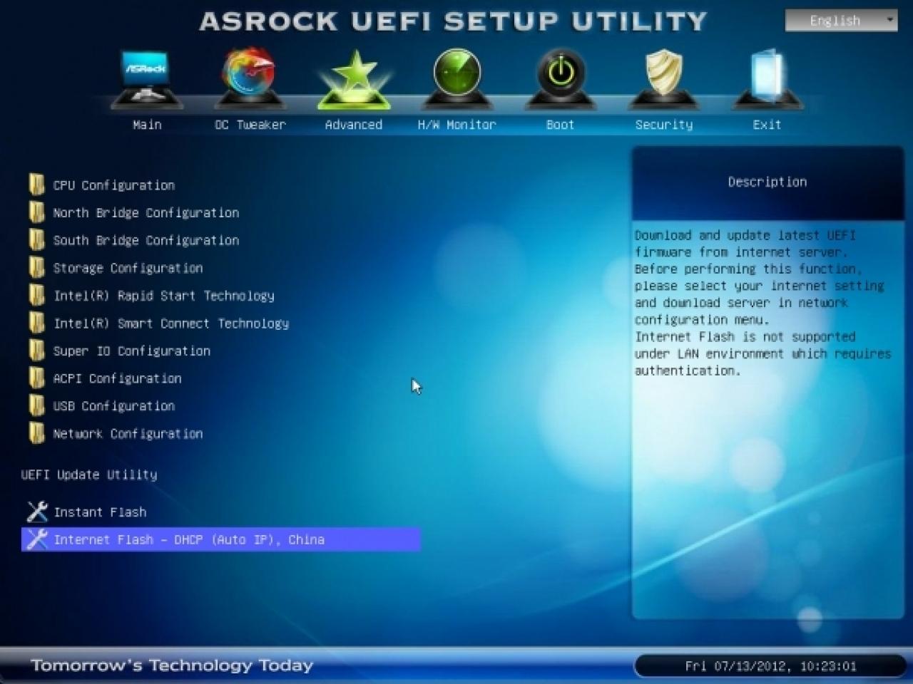 [19/07/2012] Asrock entwickelt erstes Tool für ein BIOS-Web-Update (2)