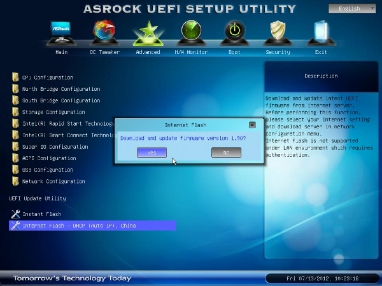 [19/07/2012] Asrock entwickelt erstes Tool für ein BIOS-Web-Update (4)