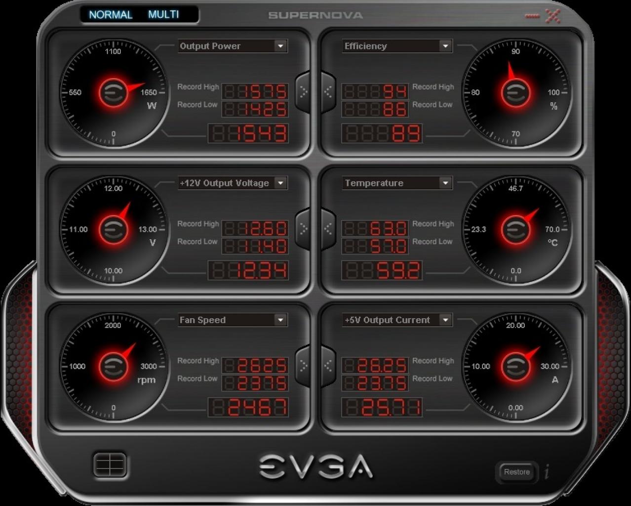 [24/07/2012] EVGA bringt OC-Software für das Netzteil - Anschluss per USB (1)