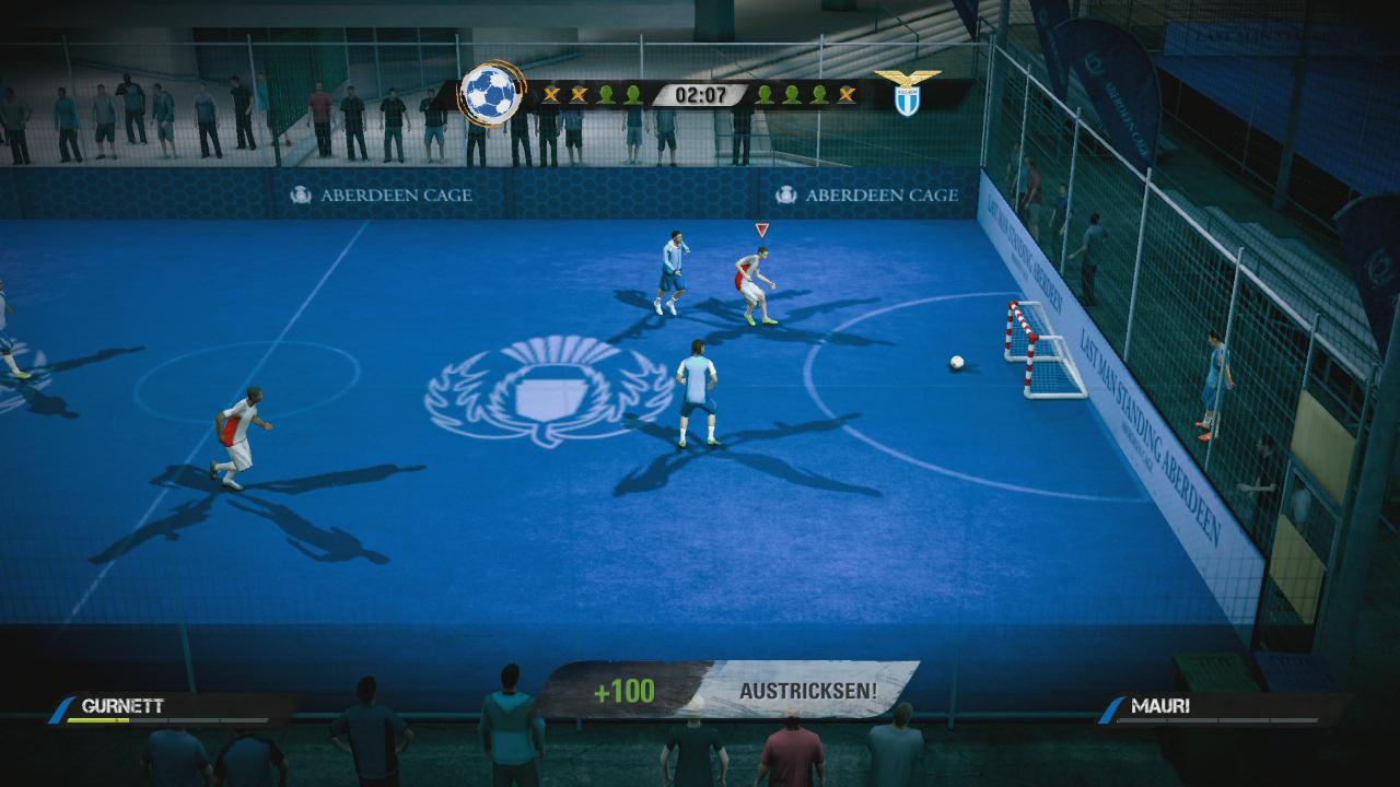[19/07/2012] Fußball: Die spaßige Ablage der FIFA-Reihe fand in diesem Jahr seinen Höhepunkt mit FIFA Street. Unzählige Spielmodi, abwechslungsreiche Tricks und der coole Flair wussten von Anfang an zu überzeugen.
