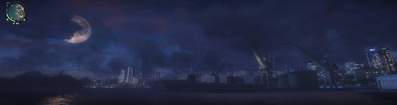 [26/07/2012] Just Cause 2 (Nvidia Surround; DX10; 4x ingameAA; First-Person-Mod; HD-Clouds Mod; HighResMoon&EnhancedStars Mod; Increased Grapple Range&Speed-Mod)(Mit GPU Water Simulation und SSAO; Alles mit max. Details sozusagen; 72% JPEG-Kompression) von -Lucky+Devil-