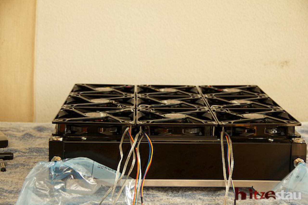[06/07/2012] Projekt Hitzestau: Schrauber-Duo baut Wakü-PC mit wandmontiertem Mo-Ra3 (49)