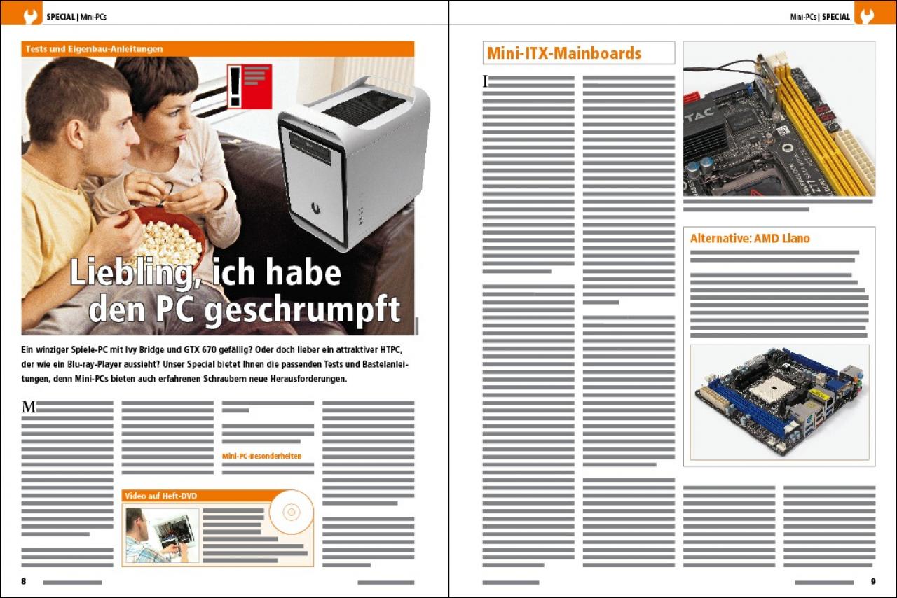 [27/07/2012] Miniaturansicht des Mini-PC-Specials in der aktuellen Ausgabe 09/2012. (1)