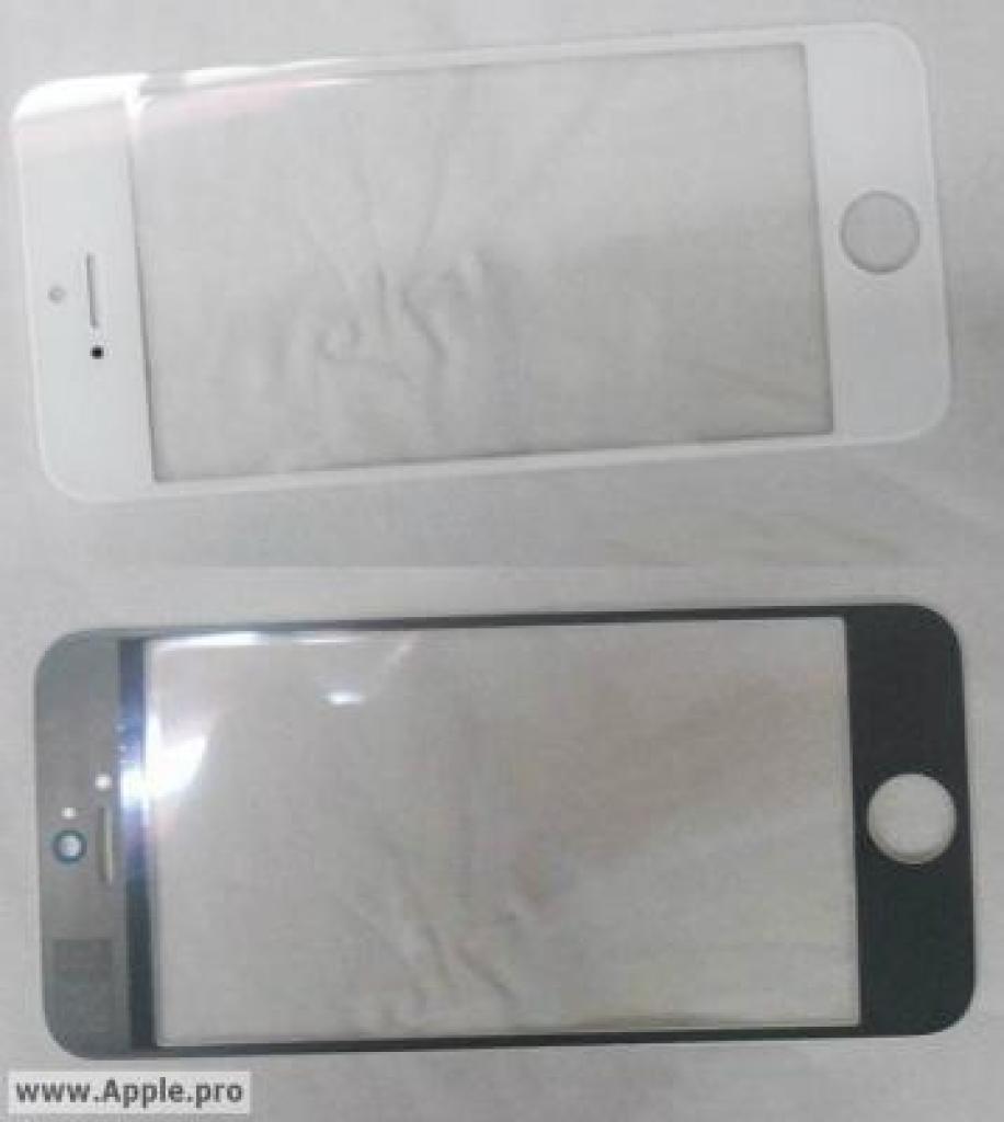 [17/07/2012] Dieses Foto zeigt angeblich die Vorderseite des iPhone 5. Aufgetaucht ist das Bild auf der chinesische Webseite apple.pro. Da Apple die Gerüchte nicht kommentiert hat, darf die Echtzeit des Fotos angezweifelt werden.