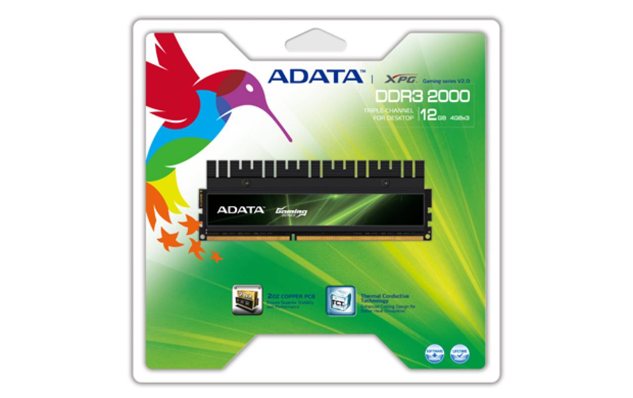 [17/07/2012] Adata führt neue RAM-Module ein: XPG Gaming V2.0 Series DDR3 2400G (6)