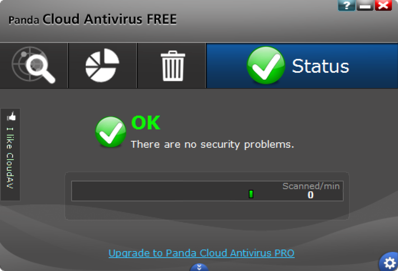 [30/07/2012] Consumer, Platz 21: Panda Cloud Antivirus FREE 1.5.2: Schutzpunktzahl: 5,0 - Reparaturpunktzahl: 2,0 - Bedienbarkeitspunktzahl: 5,0 - Gesamtpunktzahl: 12,0 - Zertifikat: Ja - Anbieter-Webseite