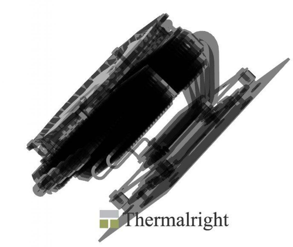 [18/07/2012] Thermalright AXP-100: Neuer Top-Flow-Kühler angekündigt (2)