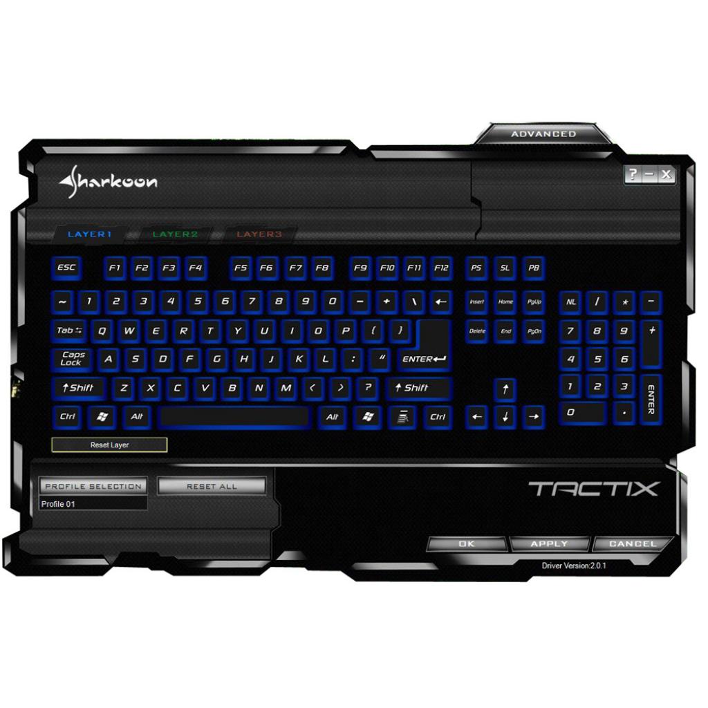 [20/07/2012] Sharkoon: Kompakte Gaming Tastatur Tactix für weniger als 10 Euro (2)