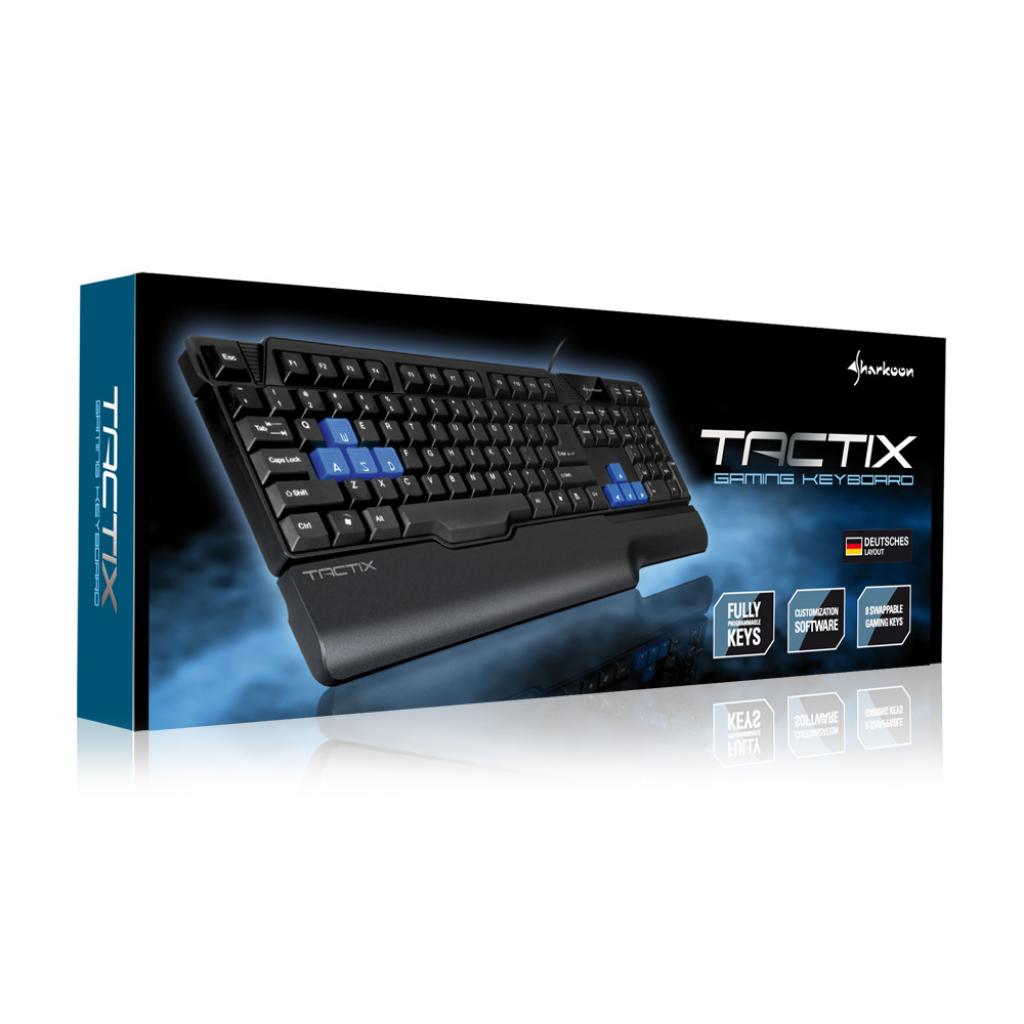 [20/07/2012] Sharkoon: Kompakte Gaming Tastatur Tactix für weniger als 10 Euro (3)