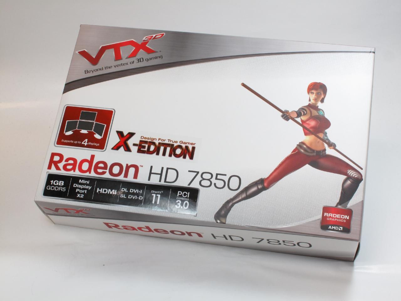 [30/07/2012] VTX3D Radeon HD 7850 X-Edition mit 1 GiByte VRAM