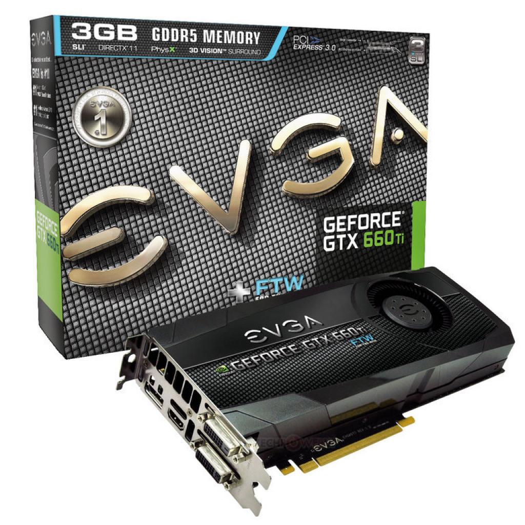 [16/08/2012] Sowie die EVGA GeForce GTX 660 Ti FTW 2GB und die EVGA GeForce GTX 660 Ti FTW+ 3GB, zu der man aber noch keine Taktraten verraten will und die auch nicht im Preisvergleich gelistet ist.
