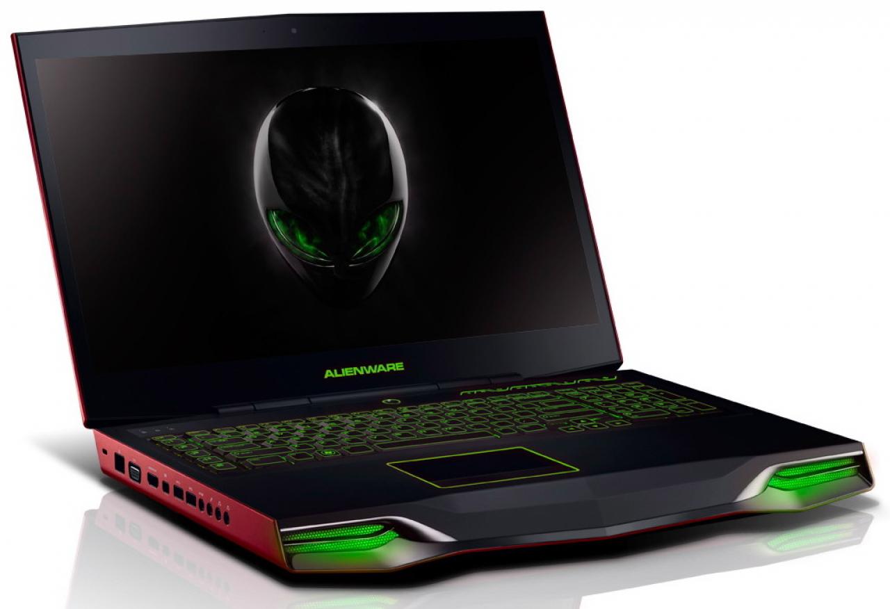 [22/08/2012] Das Alienware M18x mit Vollausstattung, unter anderem zwei Radeon HD 7970M, schlägt mit guten 6.000 Euro zu Buche