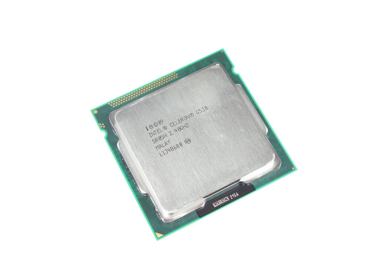 [31/08/2012] Intel Haswell: Details zu Cache, Speicher, TDP und Befehlsatz-Erweiterungen der Desktop-Modelle (im Bild der aktuelle Celeron G530)