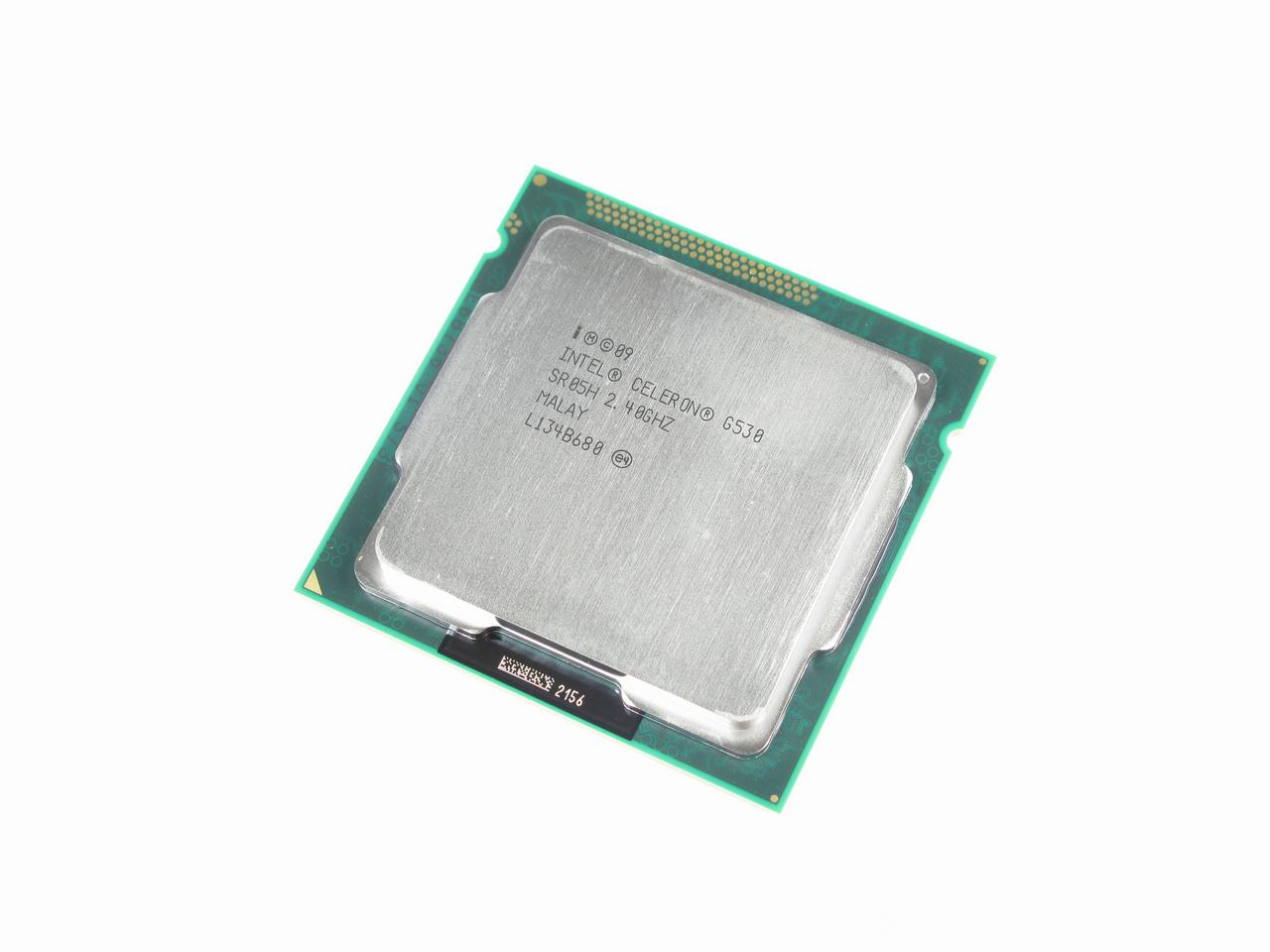 [31/08/2012] Intel Haswell: Details zu Cache, Speicher, TDP und Befehlsatz-Erweiterungen der Desktop-Modelle (im Bild der aktuelle Celeron G530)