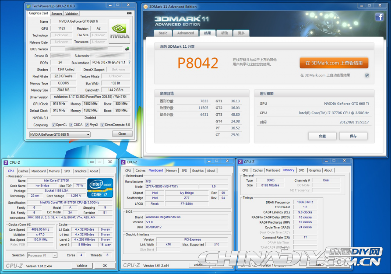 [09/08/2012] Referenzmodell einer Geforce GTX 660 Ti (1)