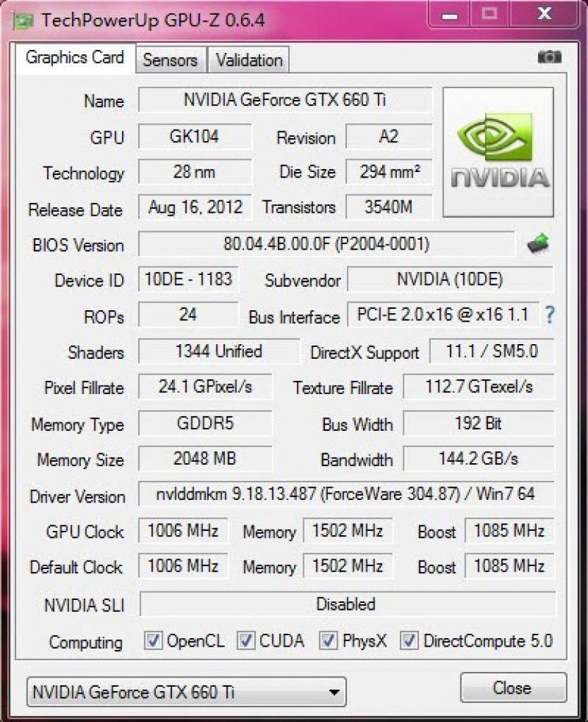 [16/08/2012] Galaxy Geforce GTX 660 Ti (1)