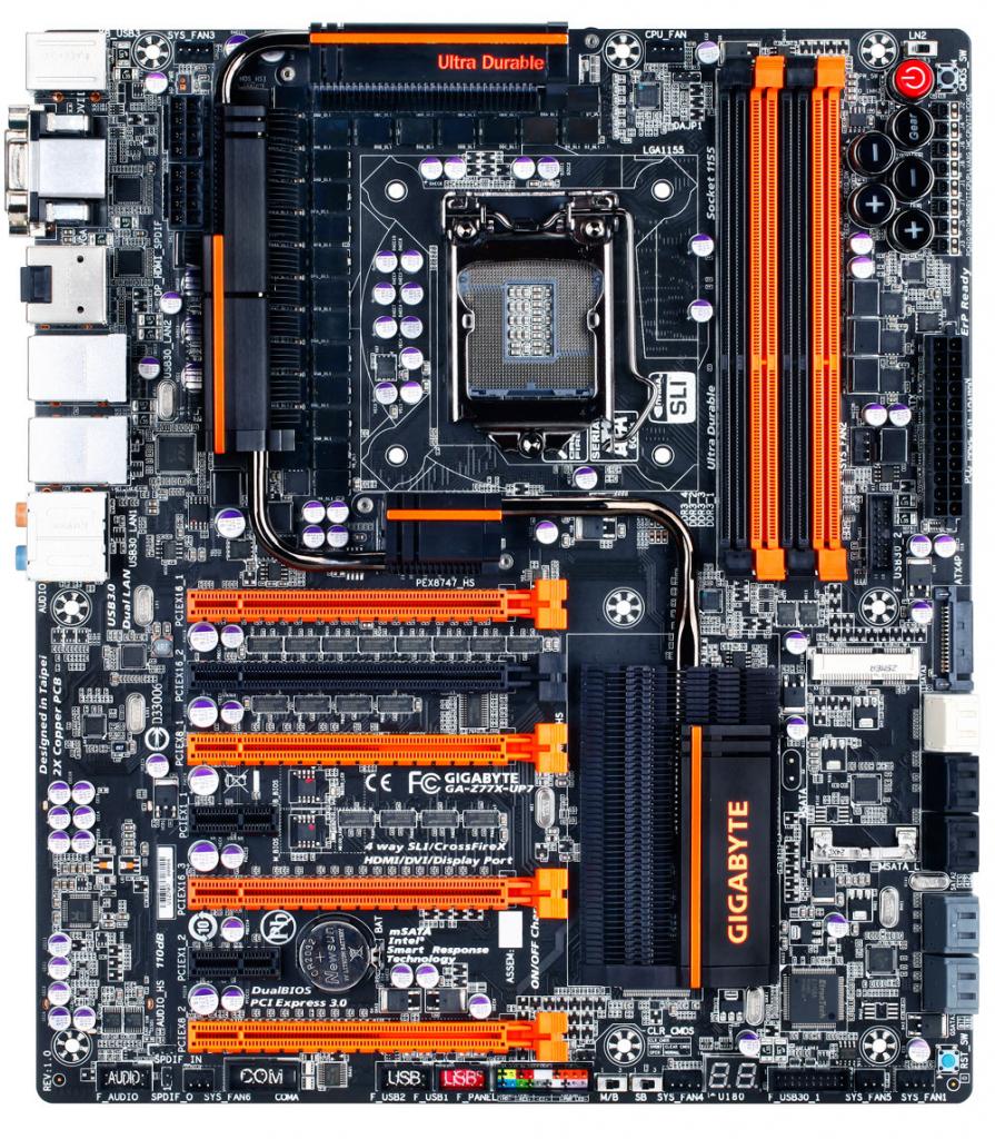 [28/08/2012] Gigabyte schickt das Z77X-UP7-Mainboard ins Rennen (6)