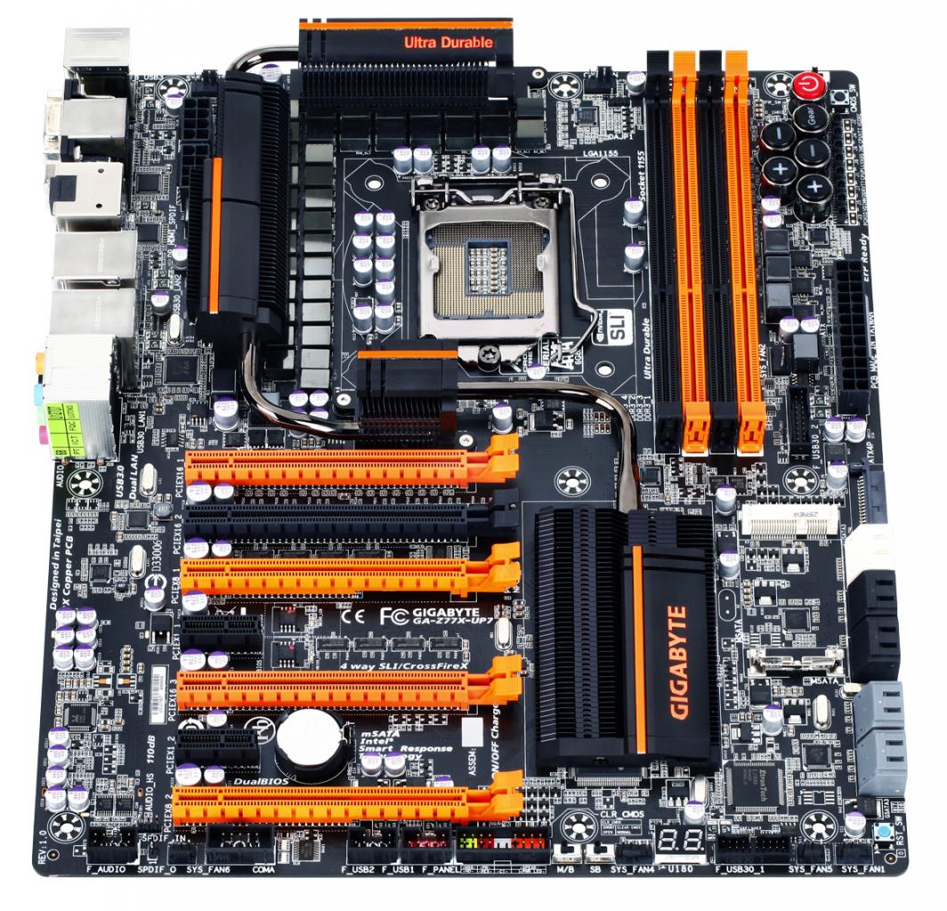 [28/08/2012] Gigabyte schickt das Z77X-UP7-Mainboard ins Rennen (7)