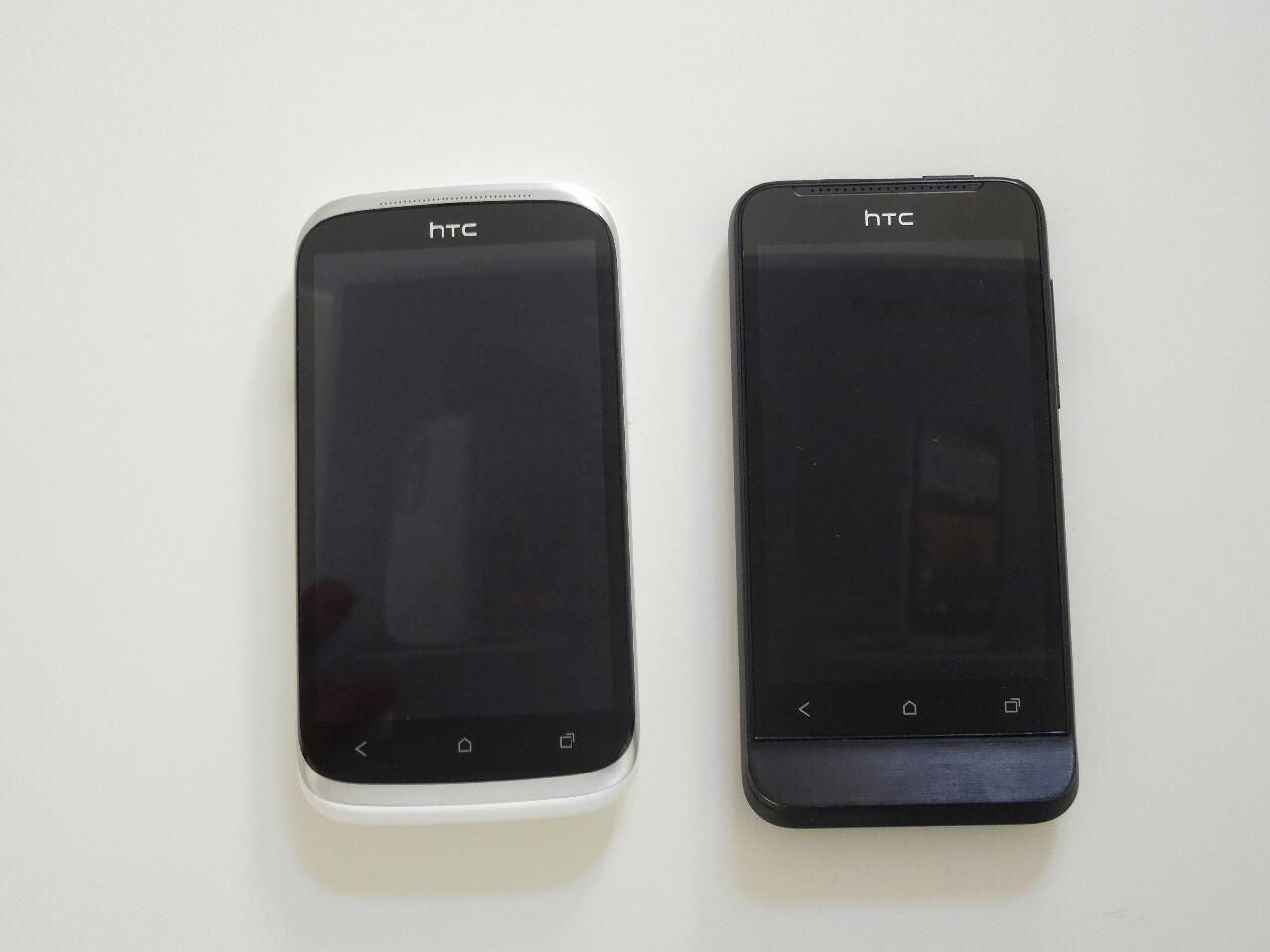 [29/08/2012] HTC Desire X und HTC One V (1)
