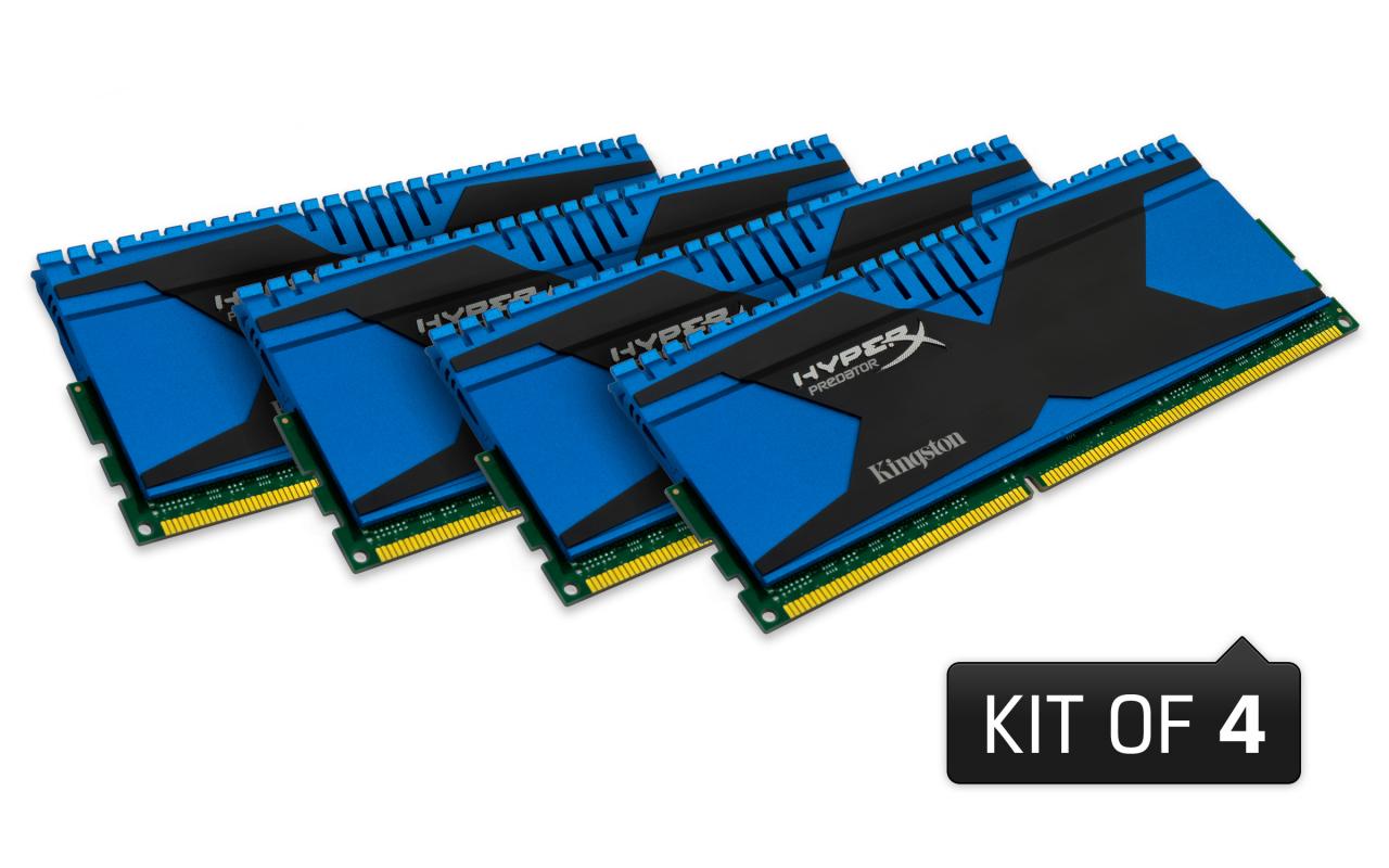 [17/08/2012] Kingston erweitert HyperX-Speicherfamilie durch HyperX-Predator-Serie (2)