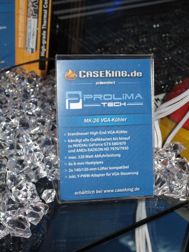 [16/08/2012] Monströser VGA-Kühler Prolimatech MK-26 auf der Gamescom ausgestellt (1)