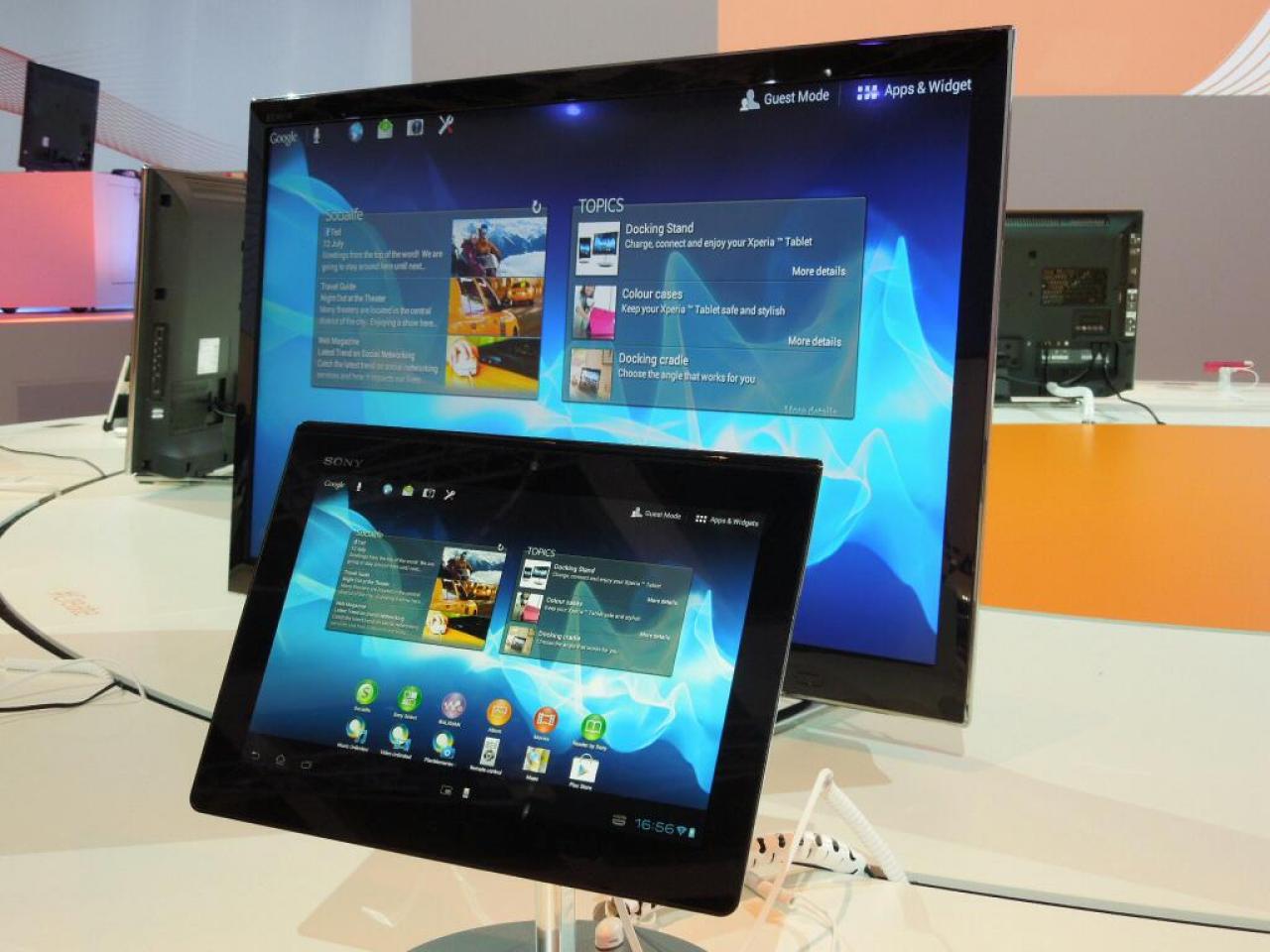 [31/08/2012] Sony Xperia Tablet S - federleichtes Familien-Tablet samt Zubehör im Hands-on-Test (5)