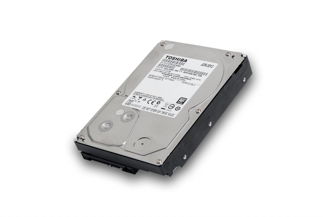 [08/08/2012] Toshiba DT01ACA300 - erste Festplatten-Serie von Toshiba mit 1 TByte großen Plattern (3)