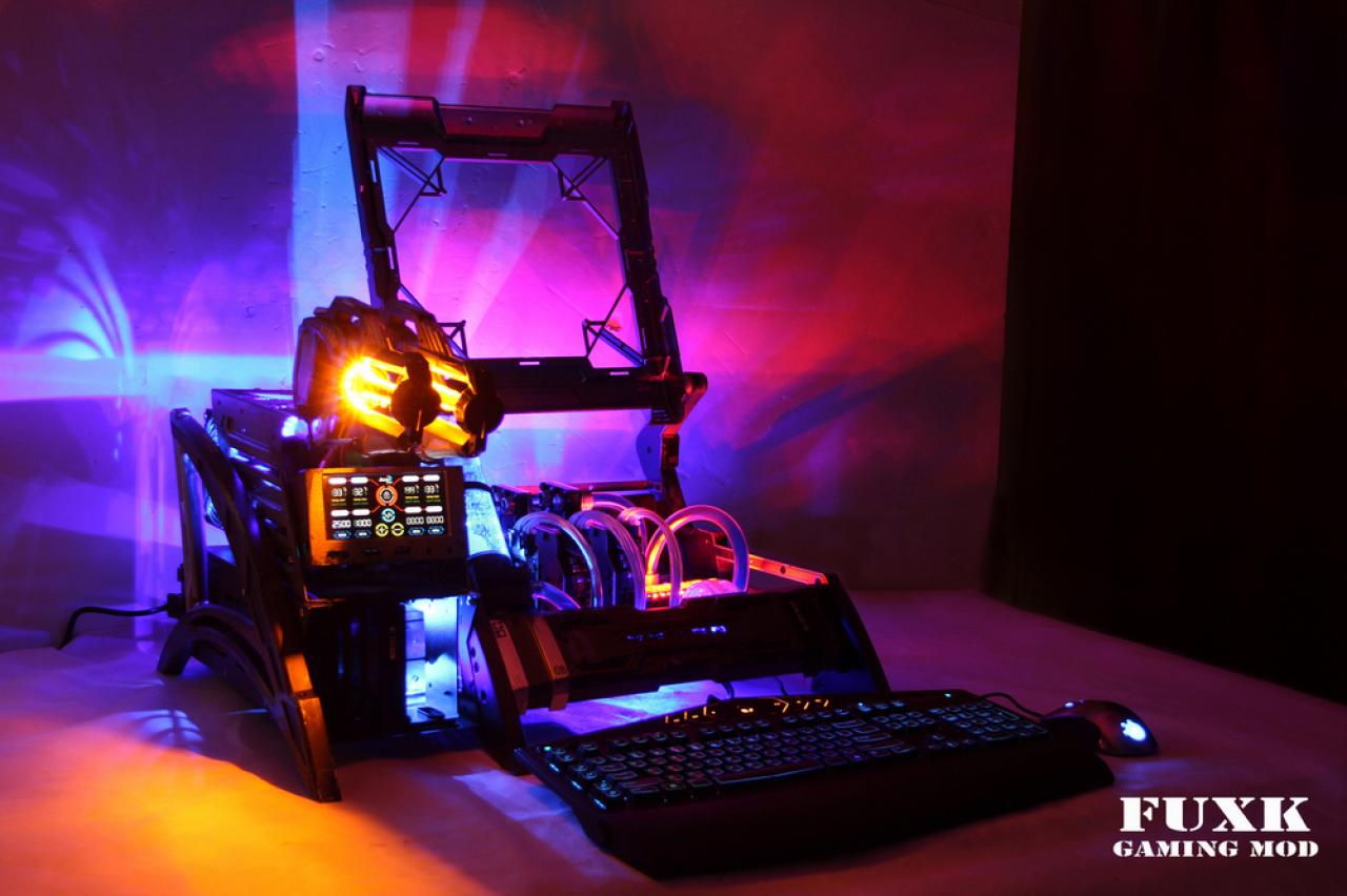 [29/08/2012] Aerocool stellt neues offenes Gehäuse Strike X Air vor (2)