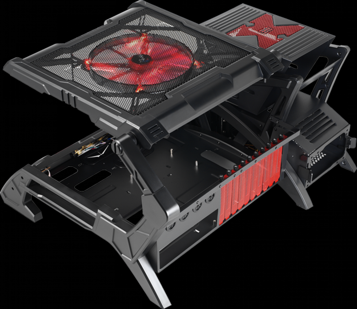 [29/08/2012] Aerocool stellt neues offenes Gehäuse Strike X Air vor (31)
