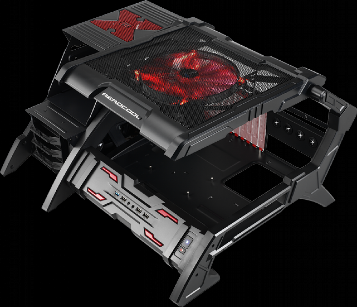 [29/08/2012] Aerocool stellt neues offenes Gehäuse Strike X Air vor (32)