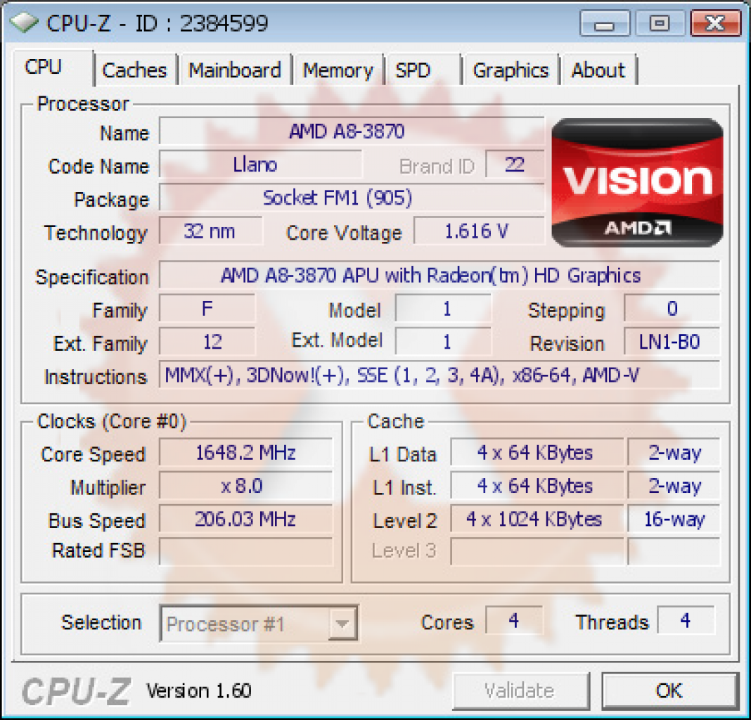[20/08/2012] Neuer OC-Rekord mit DDR3-Speicher: DDR3-3846 erreicht (1)