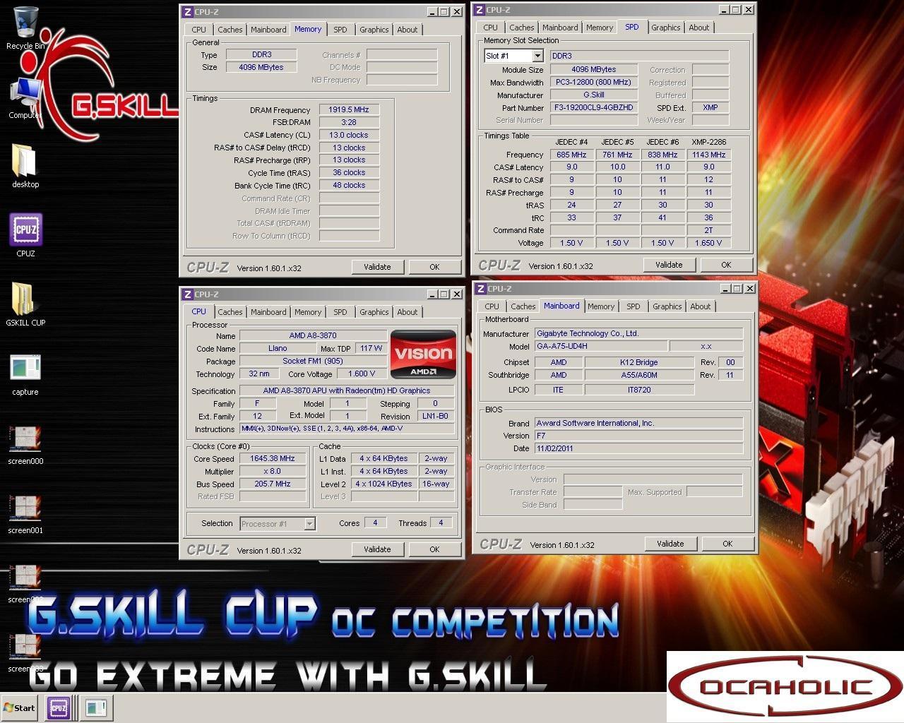 [20/08/2012] Neuer OC-Rekord mit DDR3-Speicher: DDR3-3846 erreicht (2)