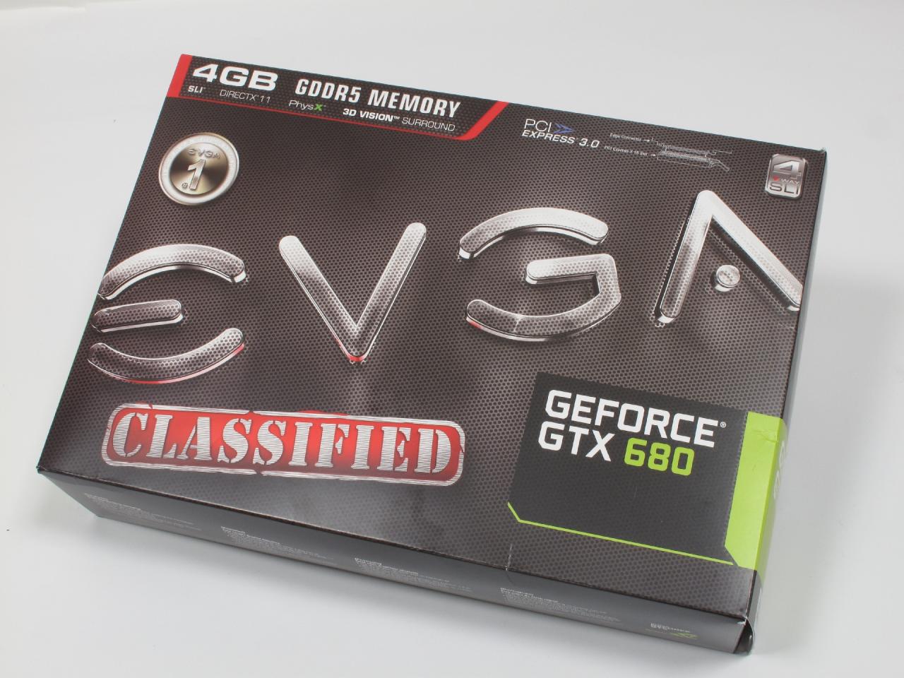 [07/08/2012] Evga Geforce GTX 680 Classified 4 GiByte GDDR5 (1)