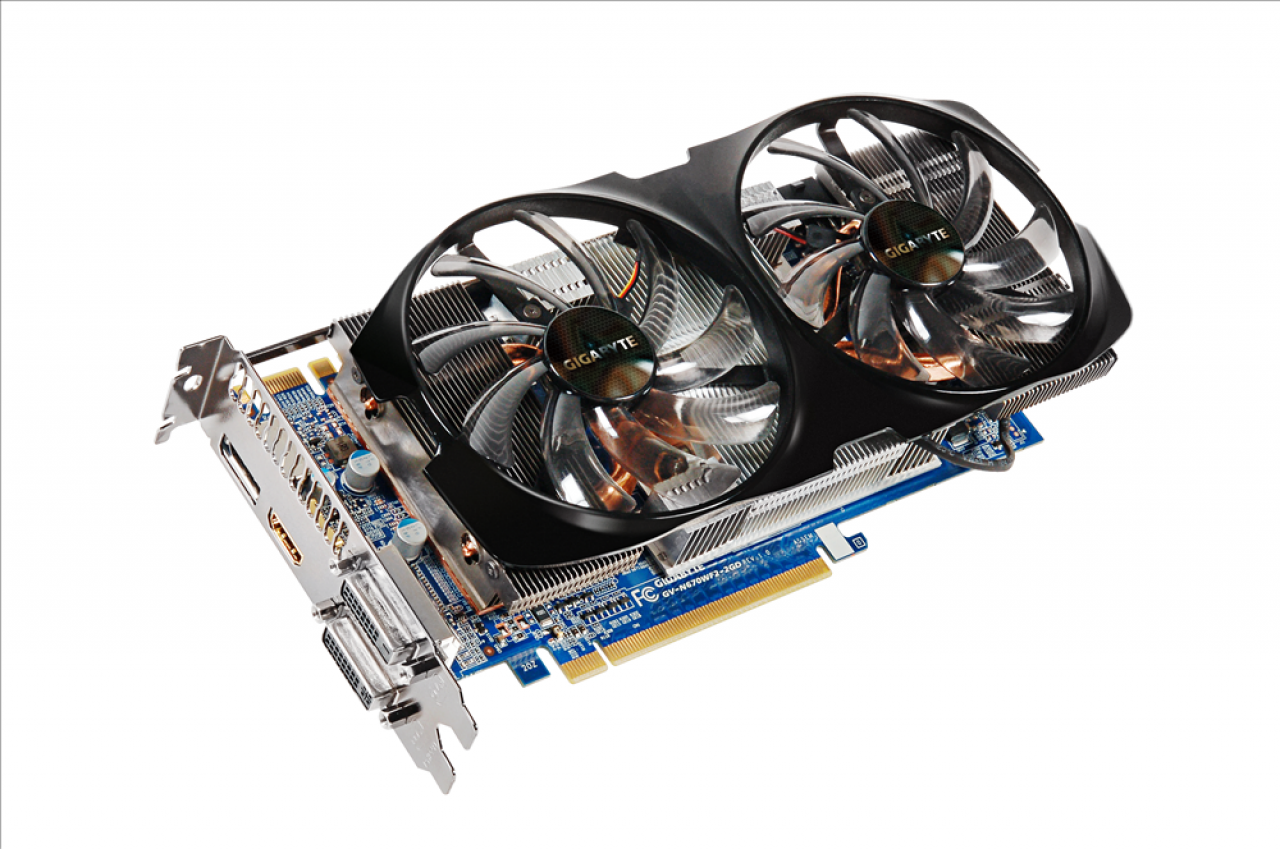 [03/08/2012] Nvidia Gigabyte Geforce GTX 670 Windforce 2X: Details zur neuen Version (2)