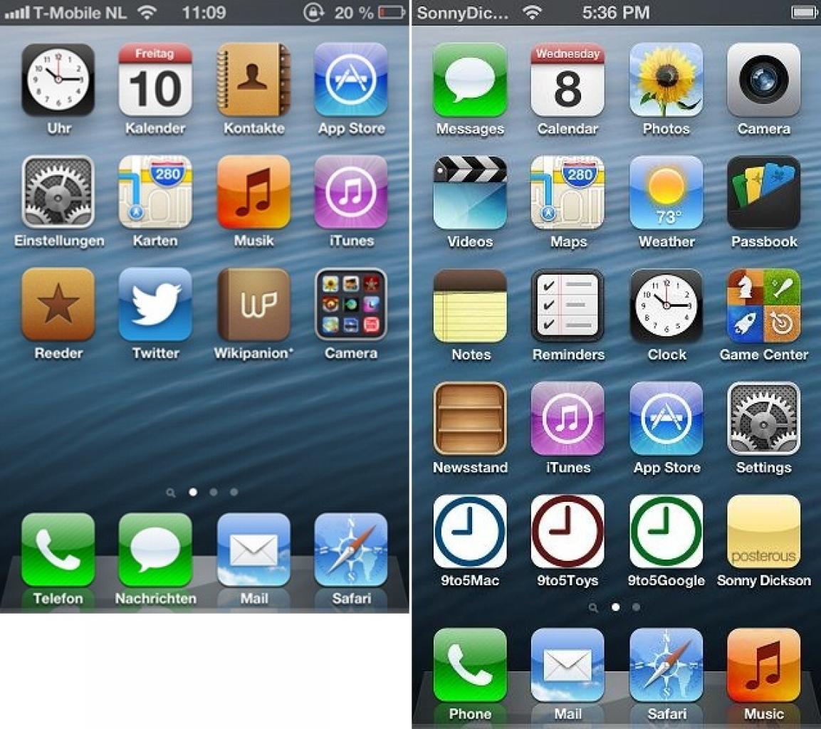 [11/08/2012] iPhone 5: Höher aufgelöstes Display sorgt für mehr App-Übersicht (12)